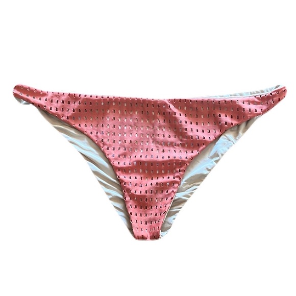 acacia swimwear Other - Acacia Swimwear Pink and White Bikini Bottom